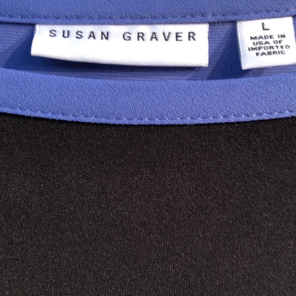 Susan Graver Top - L - Picture 2 of 4